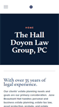 Mobile Screenshot of halldoyon.com